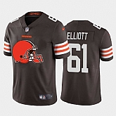 Nike Browns 61 Jordan Elliott Brown Team Big Logo Vapor Untouchable Limited Jersey Dzhi,baseball caps,new era cap wholesale,wholesale hats